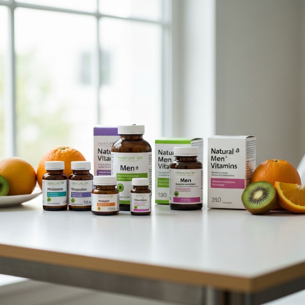 Natural men's supplements consultation